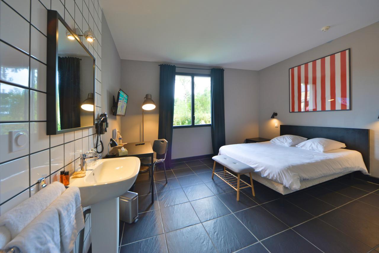 Logis - Hotel Restaurant La Mire Vierzon Bagian luar foto