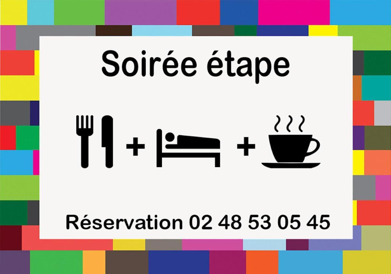 Logis - Hotel Restaurant La Mire Vierzon Bagian luar foto